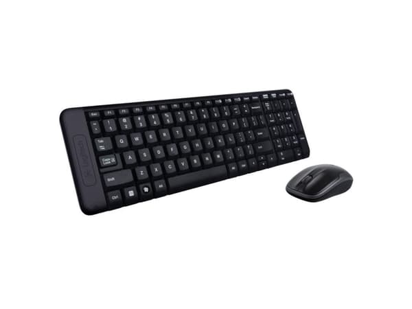 Logitech Wireless Combo MK220 - Sats med tangentbord och mus - trådlös - 2.4 GHz - internationell engelska