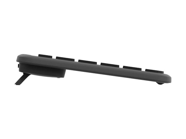Logitech Signature Slim Combo MK950 - Tastatur- og mussett - 100% - full size - trådløs - Bluetooth 5.1 LE - QWERTY - US International - grafitt