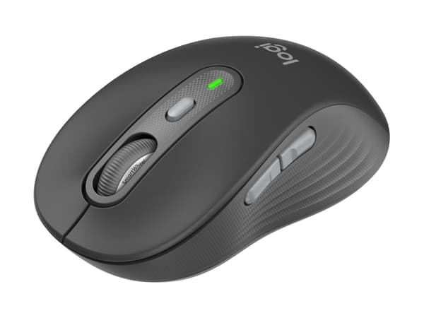 Logitech Signature Slim Combo MK950 - Tastatur- og mussett - 100% - full size - trådløs - Bluetooth 5.1 LE - QWERTY - US International - grafitt