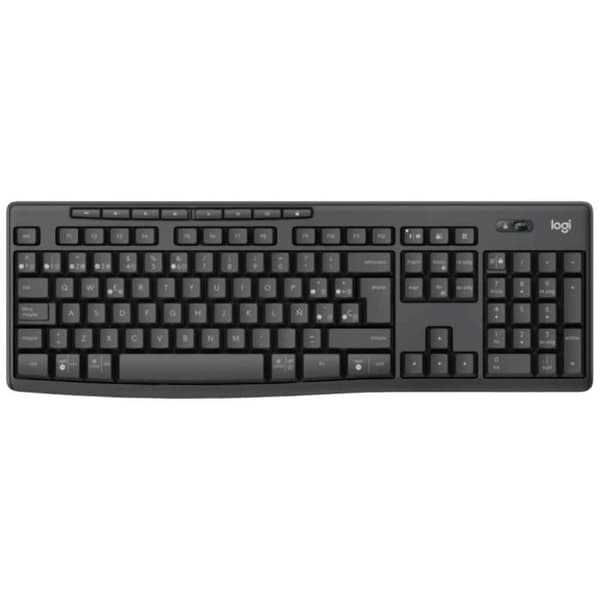 Kit mus + tangentbord - Logitech - MK370 - Bluetooth - Svart - Franska