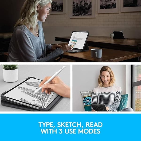 Logitech SLIM FOLIO PRO til iPad Pro 11-tommer GRAPHITE *Nordisk*