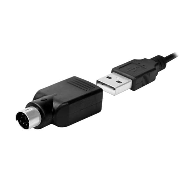 Logilink | Fleksibelt vandtæt tastatur USB + PS/2 | ID0019A | Fleksibelt tastatur | Kablet | DE | Sort