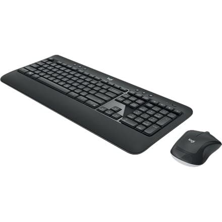 Logitech | MK540 Advanced | Näppäimistö- ja hiirisarja | Langaton | Mukana hiiri | Mukana paristot | USA | Musta | USB | Langat