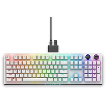 Dell | Alienware Tri-Mode AW920K | Langaton pelinäppäimistö | RGB LED-valo | USA | Langaton | Kuun valo | Bluetooth | Numeerinen