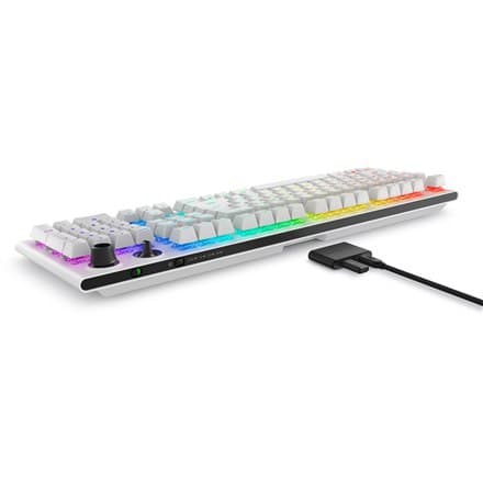 Dell | Alienware Tri-Mode AW920K | Langaton pelinäppäimistö | RGB LED-valo | USA | Langaton | Kuun valo | Bluetooth | Numeerinen