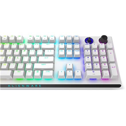 Dell | Alienware Tri-Mode AW920K | Langaton pelinäppäimistö | RGB LED-valo | USA | Langaton | Kuun valo | Bluetooth | Numeerinen