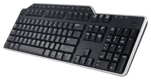 Dell | KB-522 | Multimedier | Kablet | DA | Sort | Hi-Speed USB 2.0 | engelsk | Numerisk tastatur Sort