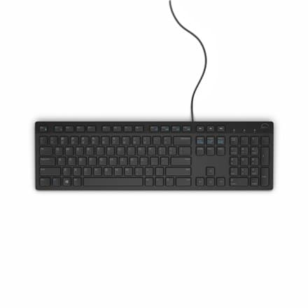 Dell | KB216 | Standard | Kablet | RUC | Sort | 503 g | Numerisk tastatur Sort