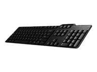 Dell | KB813 | Smartcard-tastatur | Kablet | DA | Sort | engelsk Sort
