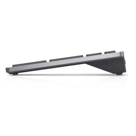 Dell | Tangentbord | KB740 | Tangentbord | Trådlös | RU | m | Titan Grey | 2,4 GHz, Bluetooth 5,0 | 506 g