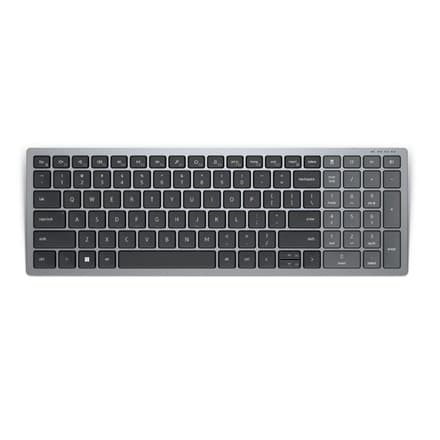 Dell | Tastatur | KB740 | Tastatur | Trådløs | RUC | m | Titan Grey | 2,4 GHz, Bluetooth 5.0 | 506 g