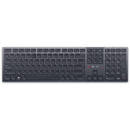 Dell | Premier Collaboration Keyboard | KB900 | Tastatur | Trådløs | US International | Grafit Grafit