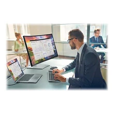 Dell Premier Multi-Device Tastatur og mus | KM7321W | Tastatur og mus sæt | Trådløs | ukrainsk | Titanium grå | 2,4 GHz