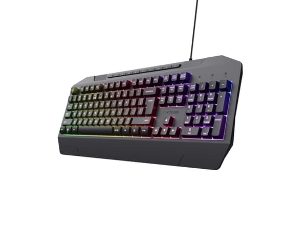 Trust Gaming GXT 836 Evocx - Tangentbord Svart