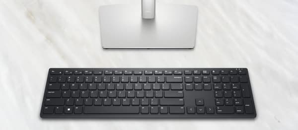 DELL KB500 tangentbord RF Trådlöst QWERTY US International Svart