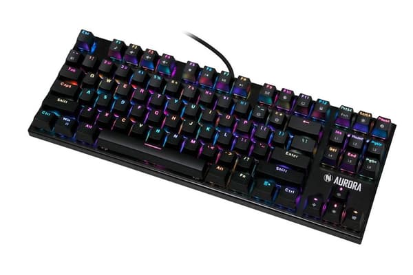 KEYBOARD I-BOX AURORA K-2R RGB, MEKANISK, GAMING Sort