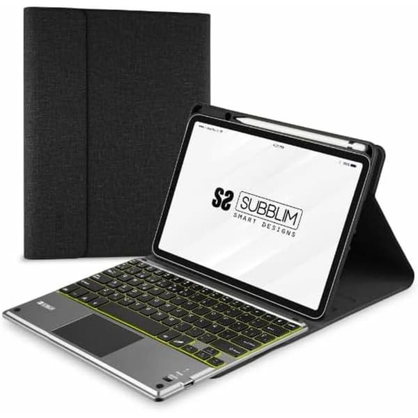 Fodral till Läsplatta Subblim SUBKT4-BTPI02 Svart 10,9" iPad