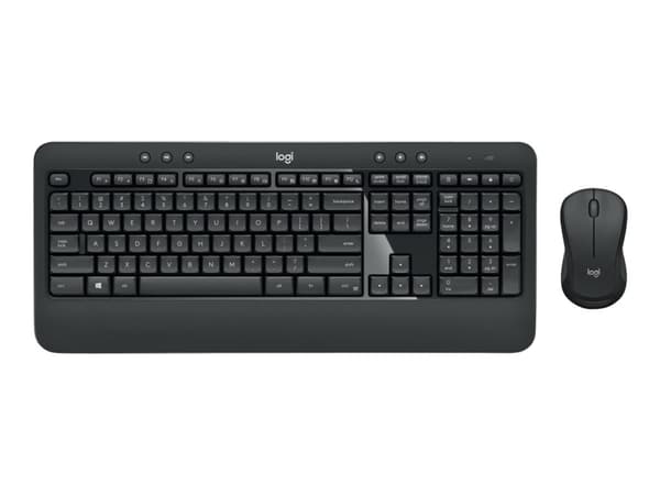 Logitech MK540 Advanced - Tastatur- og mussett - trådløs - 2.4 GHz - QWERTY - US International