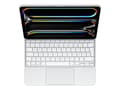 Miniatyrbild 1 av 5: Apple Magic Keyboard - Tangentbord och foliefodral - med pekdyna - bakgrundsbelyst - Apple Smart connector - QWERTY - dansk - vit