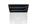 Miniatyrbild 5 av 5: Apple Magic Keyboard - Tangentbord och foliefodral - med pekdyna - bakgrundsbelyst - Apple Smart connector - svensk - vit
