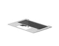 Miniatyrbild 2 av 2: HP - Ersättningstangentbord för bärbar dator - med ClickPad - bakgrundsbelyst - norsk - med övre skydd - för EliteBook 840 G9 Notebook