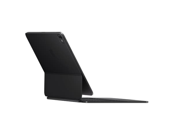 Apple Magic Keyboard - Tangentbord och foliefodral - med pekdyna - bakgrundsbelyst - Apple Smart connector - QWERTY - amerikansk - svart