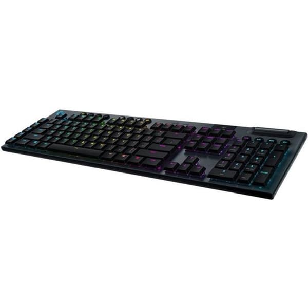 Speltangentbord - Trådlöst - Logitech G - G915 Lightspeed - Mekanisk - GL CLICKY SWITCH - Bakgrundsbelyst - AZERTY - Svart