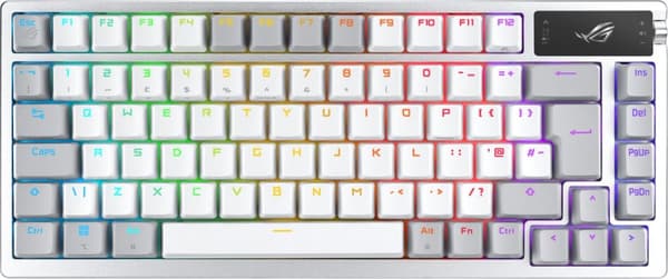 ASUS ROG Azoth gaming-tastatur, hvid