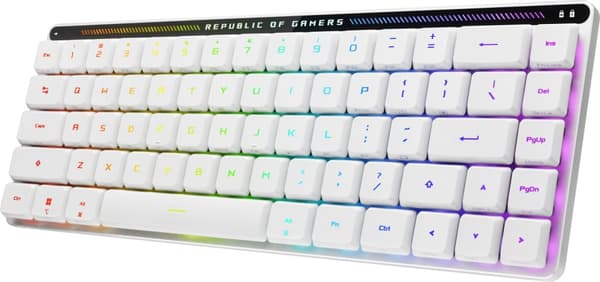 ASUS ROG Falchion RX trådløst gamingtastatur med lav profil