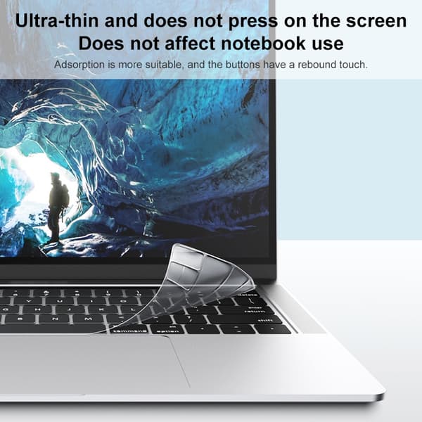 Ultratynt tastaturdeksel for MacBook Pro 14,2" 2021