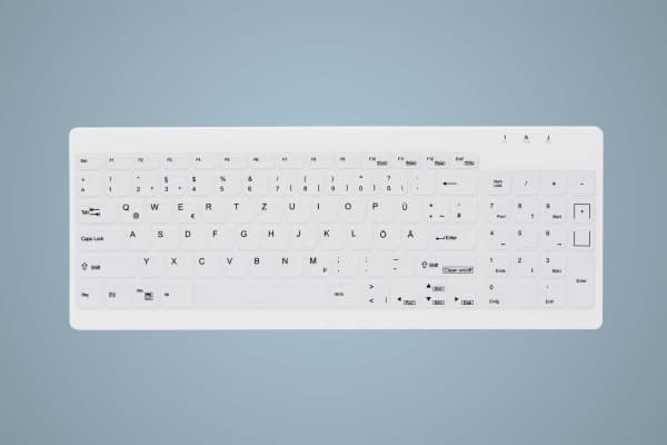 Active Key AK-C7012F - Utskiftbar tastemembran til tastatur - hvit
