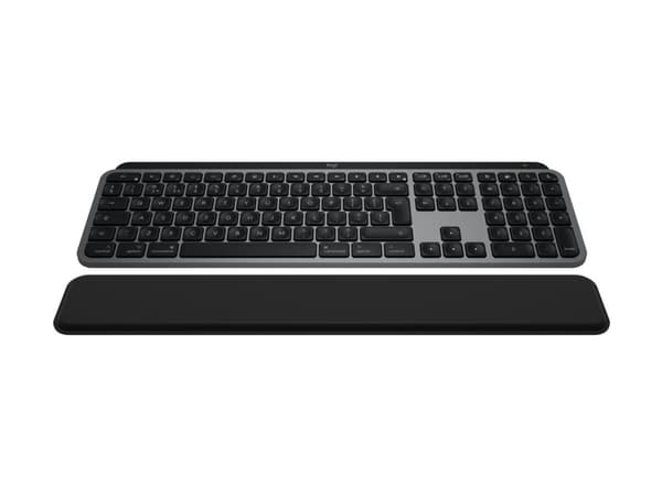 Logitech Master Series MX Keys S Combo for Mac - Tastatur- og mussett - full size - bakbelysning - trådløs - Bluetooth LE - QWERTY - US International