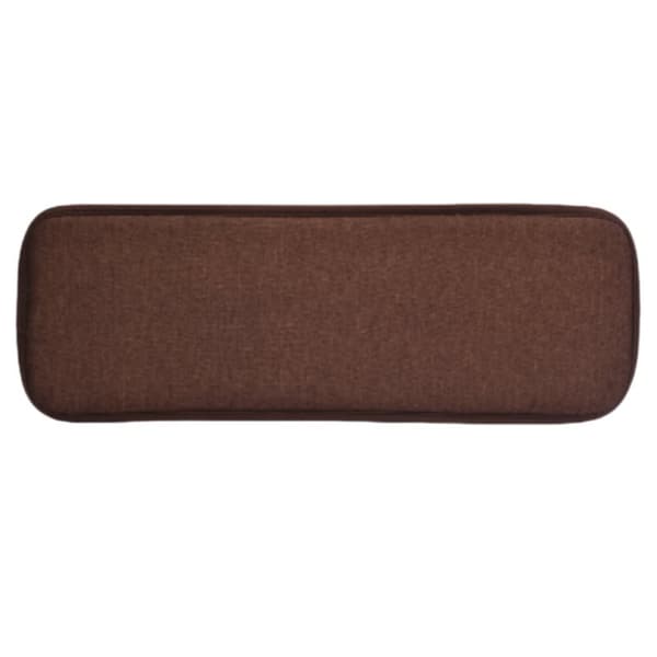 INF Memory Foam tastatur håndleddsstøtte kaffe