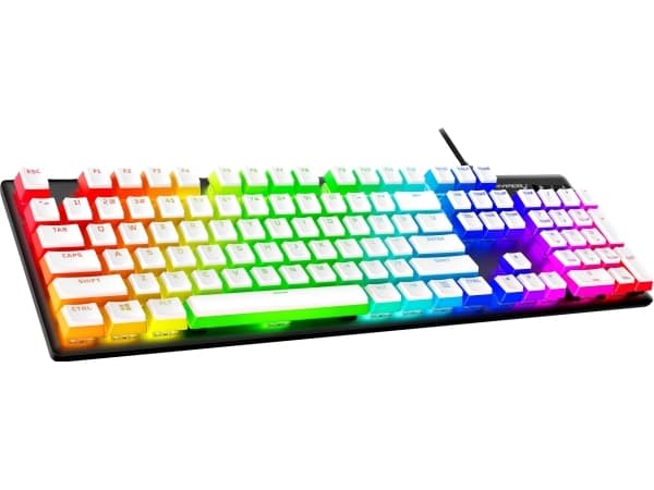 HyperX Pudding Keycaps 2 - Full Key Set - PBT - White (US Layout)