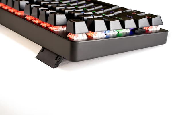 TASTATURA MECANICA SPACER USB IMMORTAL, switch-uri mecanice albastre, 50 mil. apasari, 87 taste, anti-ghosting 26 taste, anti-spill, black, "SPKB-MK-I