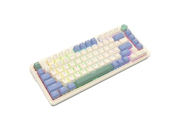 REDRAGON K673CPG-RGB-PRO Ucal Pro, Ledningsført, USB, Mekanisk, Hvid