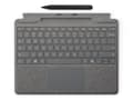 Miniatyrbilde 3 av 3: Microsoft Surface Pro Keyboard - Tastatur - med styrepute, akselerometer, lagrings- og ladebakke for Surface Slim Pen 2 - QWERTY - Nederlandsk - plat