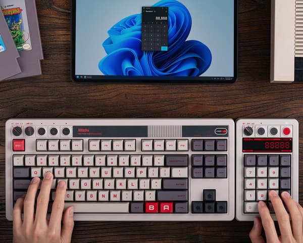 Retro 18 Mechanical Numpad - Trådløs Numpad - N Edition