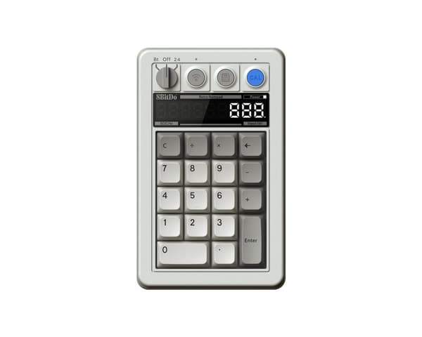 Retro 18 Mechanical Numpad - Trådlös Numpad - M Edition