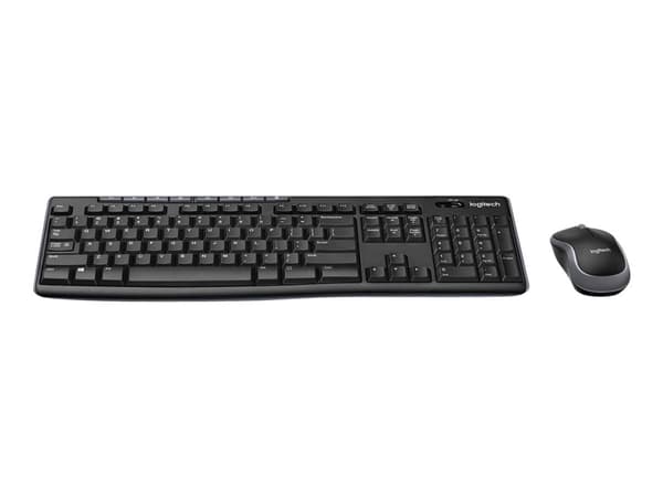 Logitech MK270 Wireless Combo - Sats med tangentbord och mus - trådlös - 2.4 GHz - QWERTY - USA, internationellt
