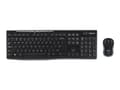 Miniatyrbild 5 av 5: Logitech MK270 Wireless Combo - Sats med tangentbord och mus - trådlös - 2.4 GHz - QWERTY - USA, internationellt