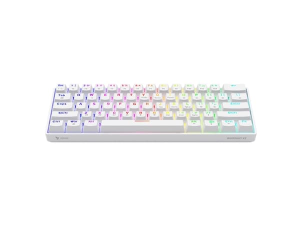 Savio WHITEOUT X2 RED, 60%, Kabel, USB, Mekaniska tangentbrytare, QWERTY