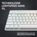 Miniatyrbild 3 av 6: Logitech G PRO X TKL LIGHTSPEED trådlöst tangentbord - Vit