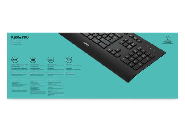 Logitech Keyboard K280e til virksomheder
