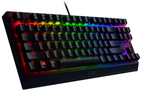 Razer Blackwidow V3 Tenkeyless näppäimistö USB QWERTY US English Black