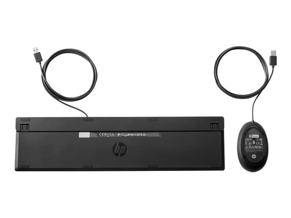 HP Desktop 320MK - Sats med tangentbord och mus - brittisk - för HP 34; EliteBook 830 G6; Presence Small Space Solution with Zoom Rooms