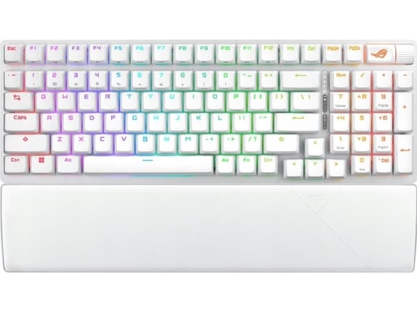 Klawiatura Asus Klawiatura ROG Strix Scope II 96 Wireless Biała NX/PBT