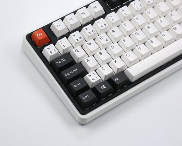 VXT82 Minilo Retro 75% Gateron G Pro 2.0 Silver