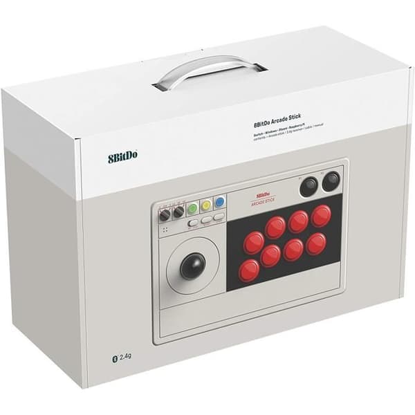 Arcade Stick - 8Bitdo - Trådlös - Bluetooth - Nintendo Switch-kompatibel - PC