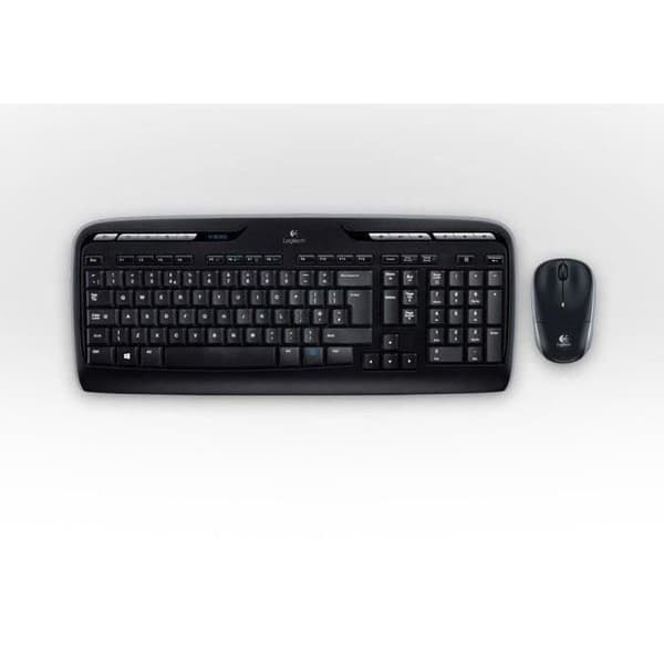 Tangentbordsmusset - Trådlös - Logitech - MK330 - AZERTY - Svart